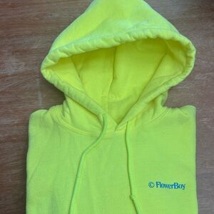 Golf Wang FlowerBoy Save the Bees Neon Yellow Hoodie